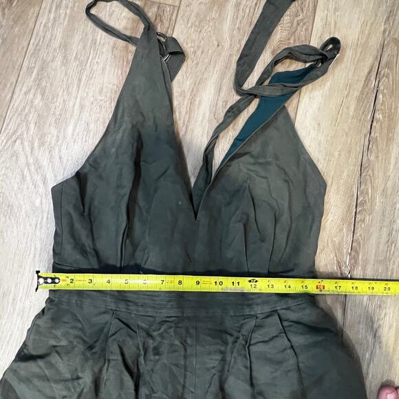 ADAM LIPPIES Women's Sage Halter Jumpsuit Size 10 - Picture 8 of 11